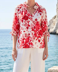 Sofia Collections - Eloise Ruffle Blouse