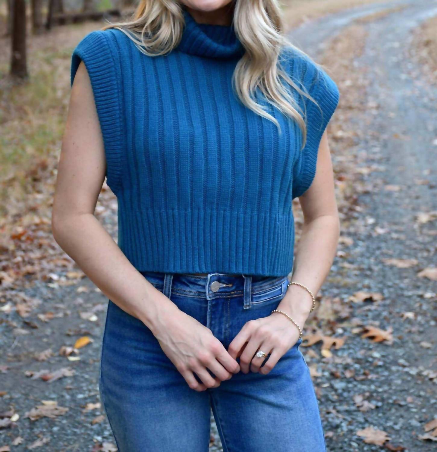 Cloud Ten - Toby Crop Sweater