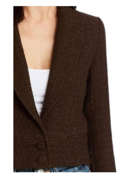 Drew - Wisteria Twisted Tweed Blazer