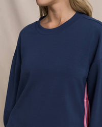Southern Tide - Sabrina Side Stripe Sweatshirt