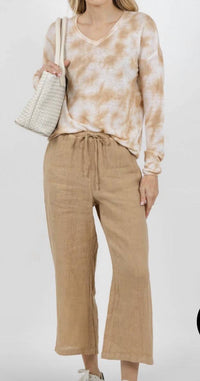 Elliott Lauren - Daydreaming Printed V Neck Top