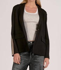 ELAN Track Blazer Jacket in black - women's jacket - alternate view