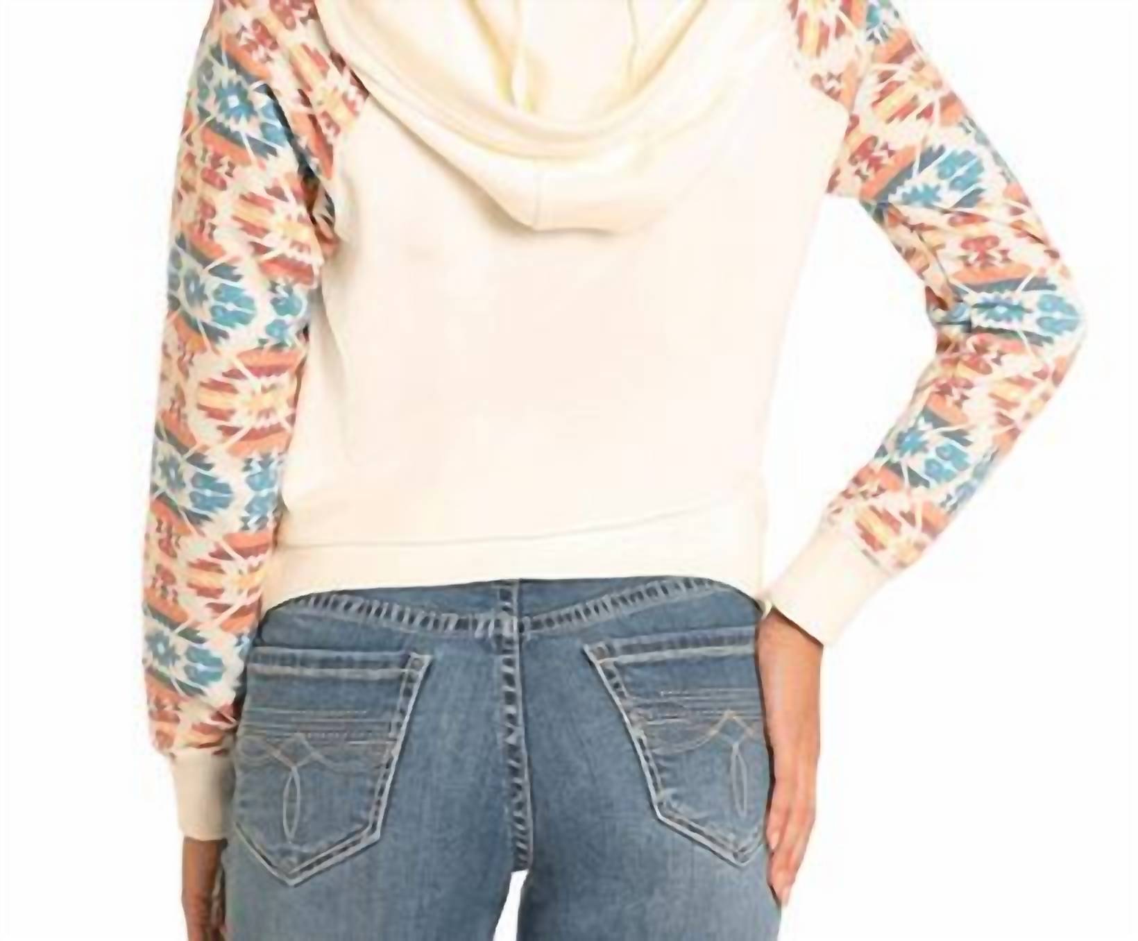 Rock & Roll Denim - Aztec Western Pullover Sweater