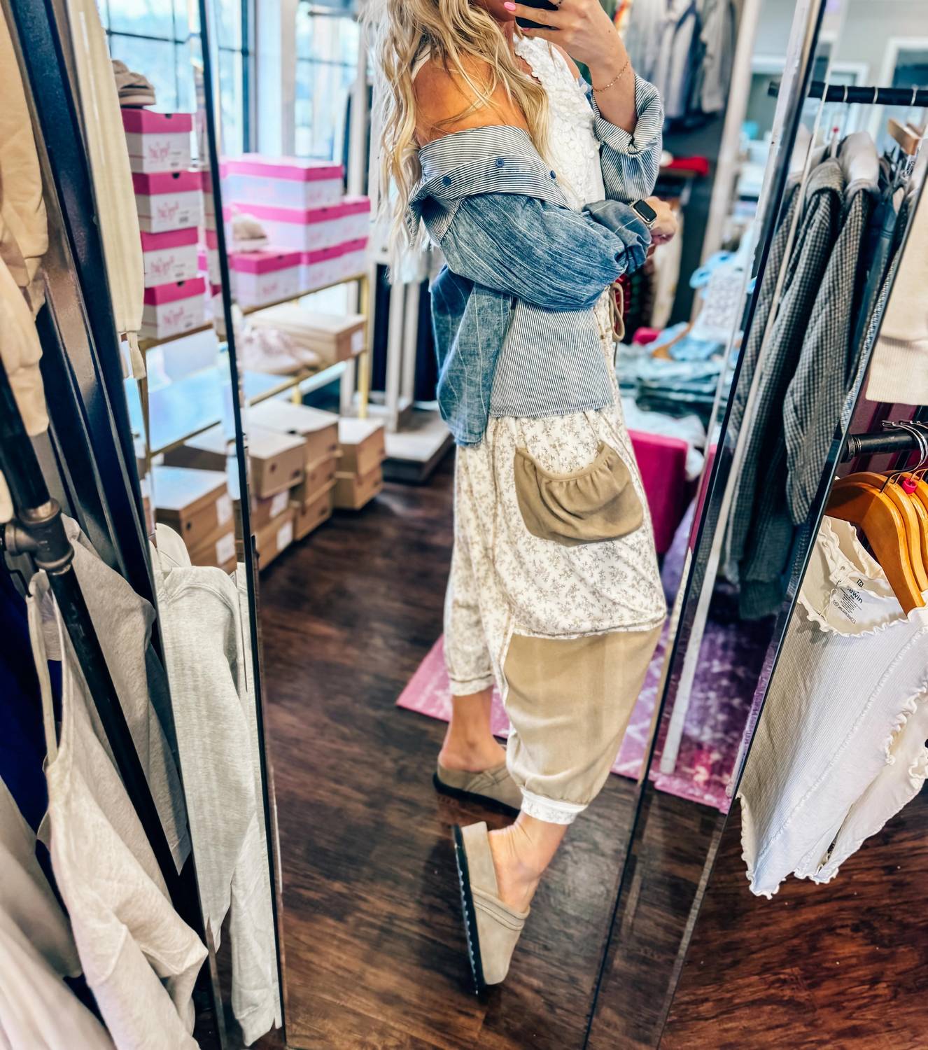Pol - Folklore Wide Leg Lounge Pants