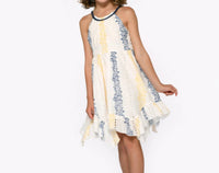 Hannah Banana - Girls Halter Floral Dress