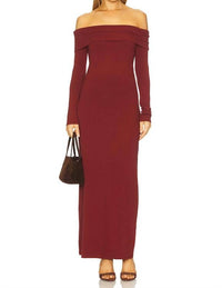 L*SPACE Carrie Off-the-shoulder Dress in red - women's dress