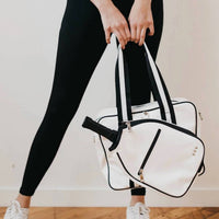 Pretty Simple - Women's Poppy Patent Pickleball Bag