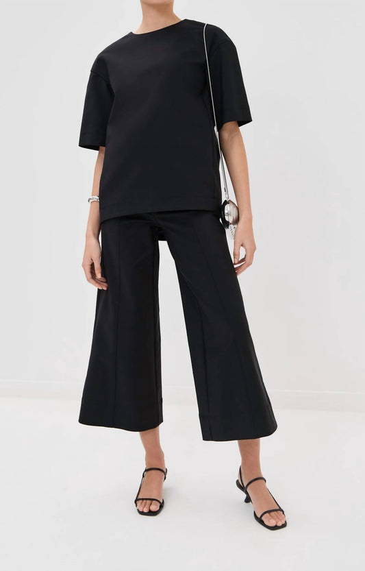 Jonathan Simkhai - KALLIN CROPPED WIDE LEG PANT