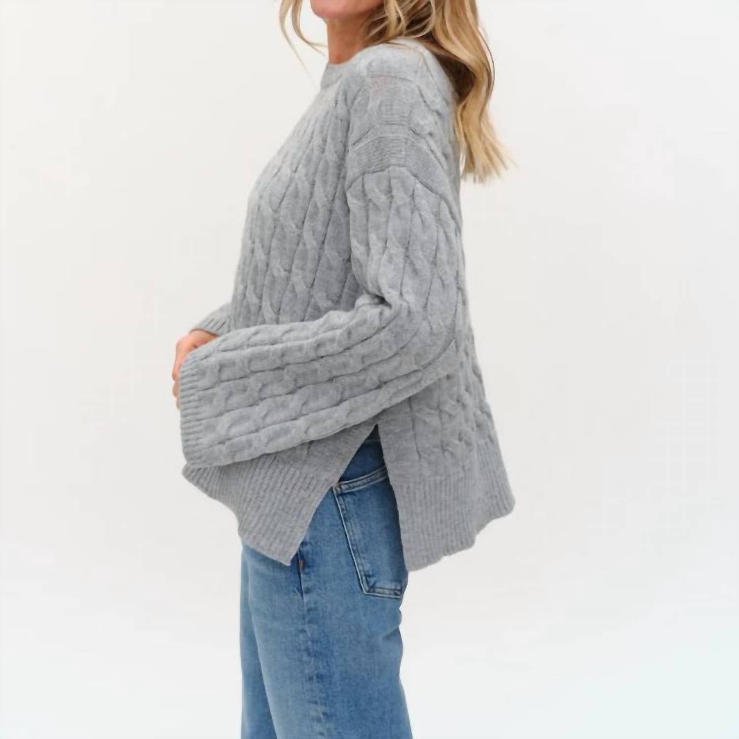 Six/Fifty - Willow Cable Knit Sweater