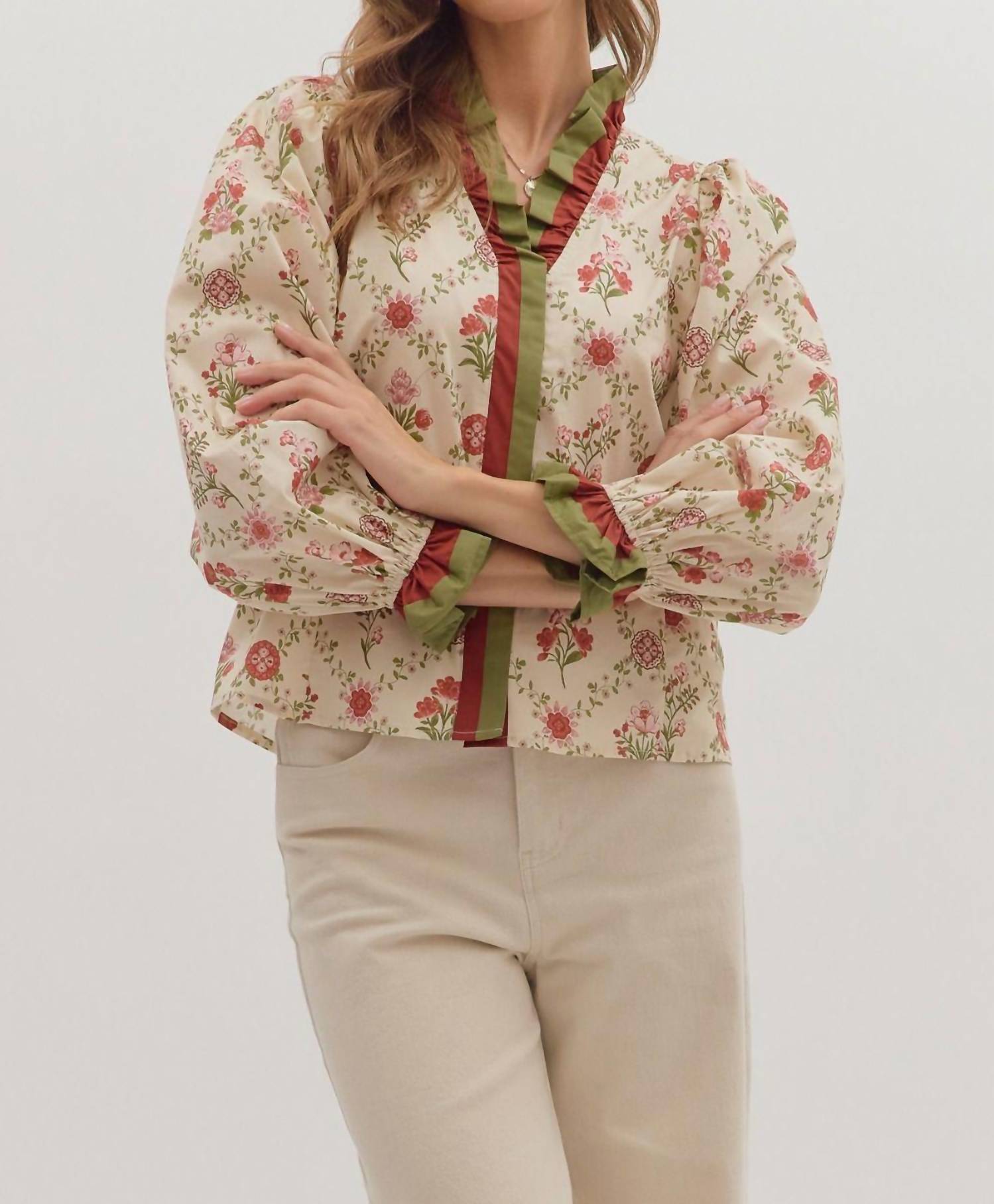 Entro - Feelin' Like Fall Long Sleeve Top
