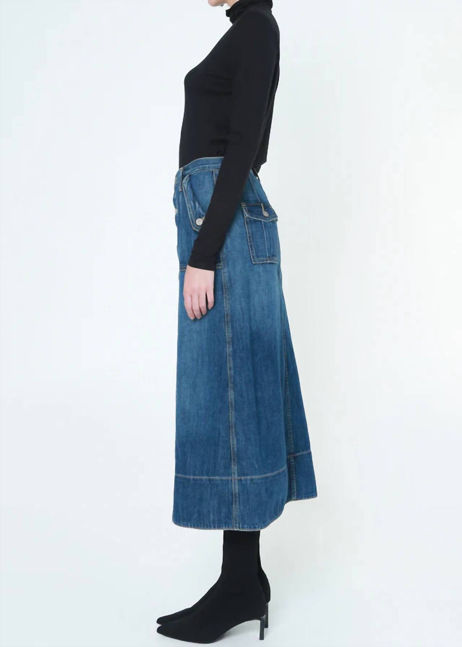 Noend - Rachel Utility Maxi Skirt