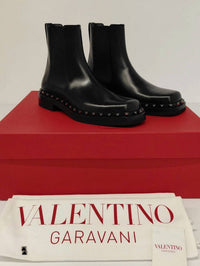 Valentino Garavani - Men's Rockstud Leather Ankle Boots