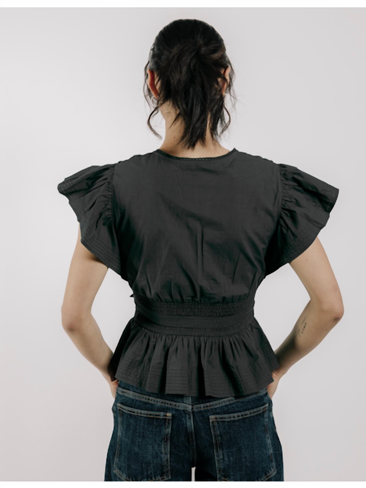 Love The Label - Madelyn Peplum Top