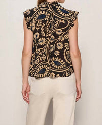 Sanctuary - Living It Best Button Top