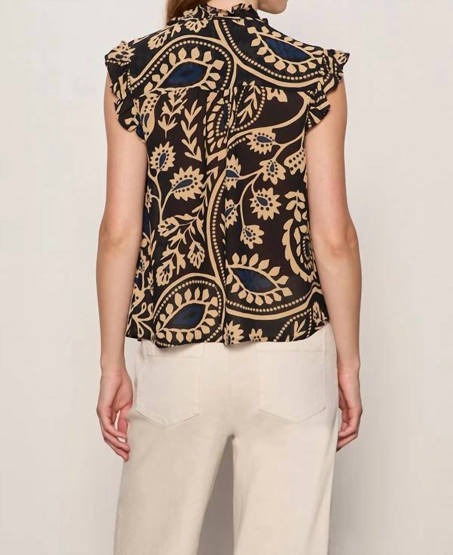 Sanctuary - Living It Best Button Top