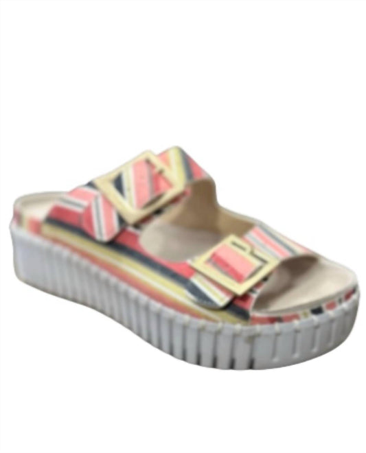 Ilse Jacobsen - Women's Tulip Stripe Sandal