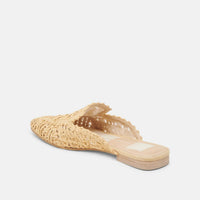 Dolce Vita Women's Diya Mules in light raffia - women's shoe - view 4