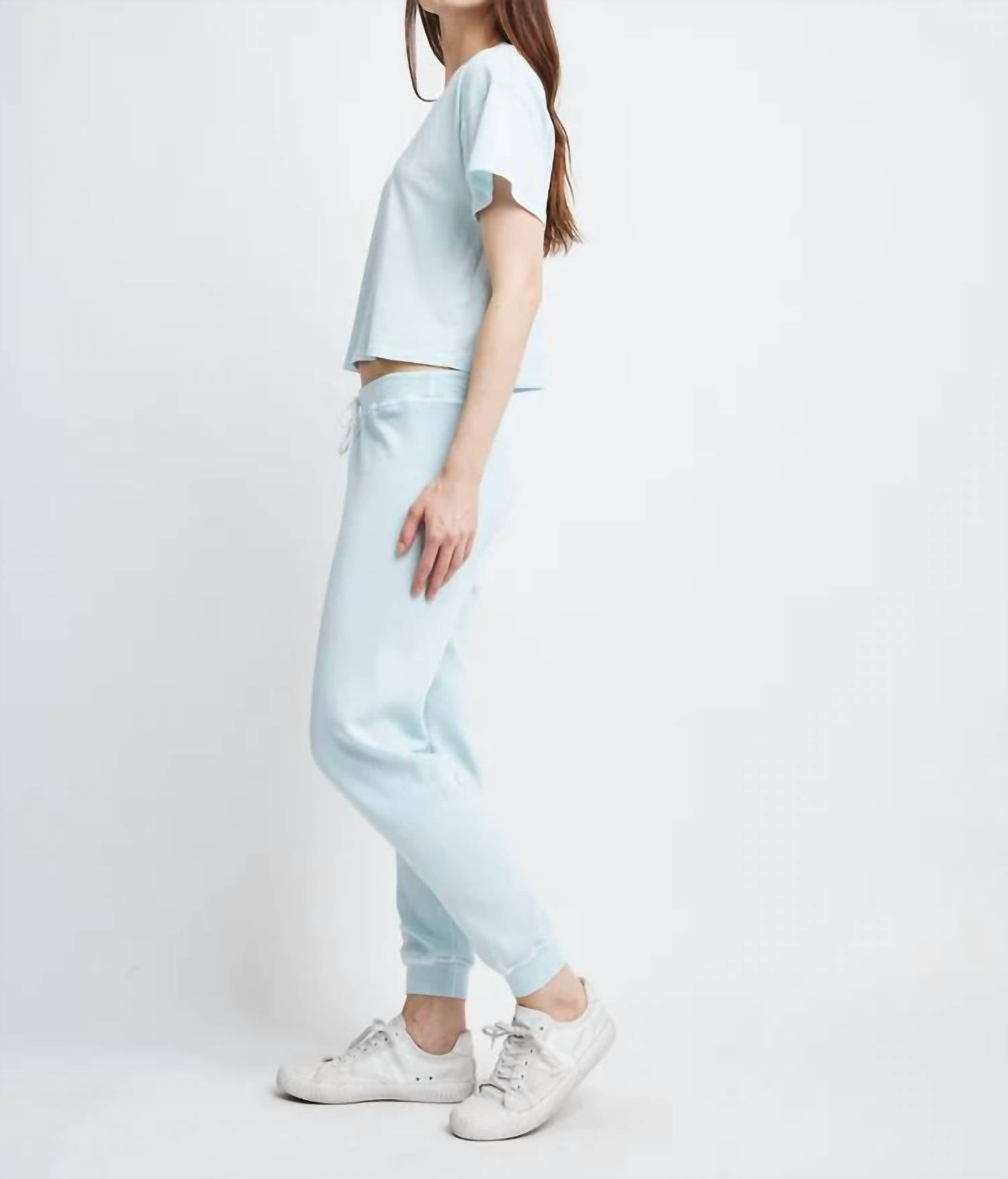 Self Contrast - Drew Crop T-shirt