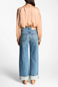 Ulla Johnson - High Rise Wide Leg Genevieve Jean