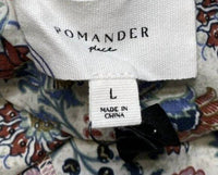Pomander Place Womens Chintz Nova Floral Shorts in cream beige multi - women's shorts - view 5