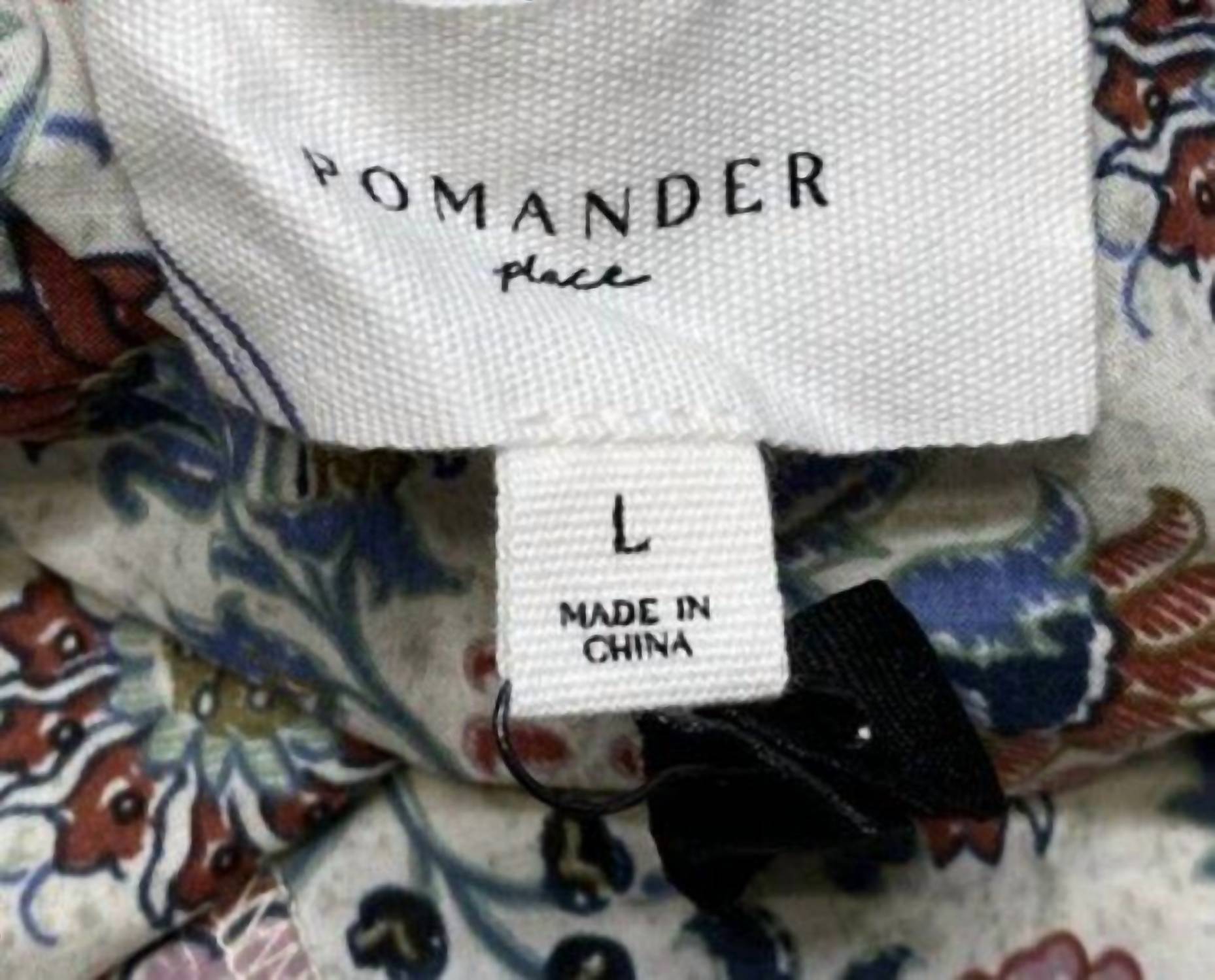 Pomander Place Womens Chintz Nova Floral Shorts in cream beige multi - women's shorts - view 5