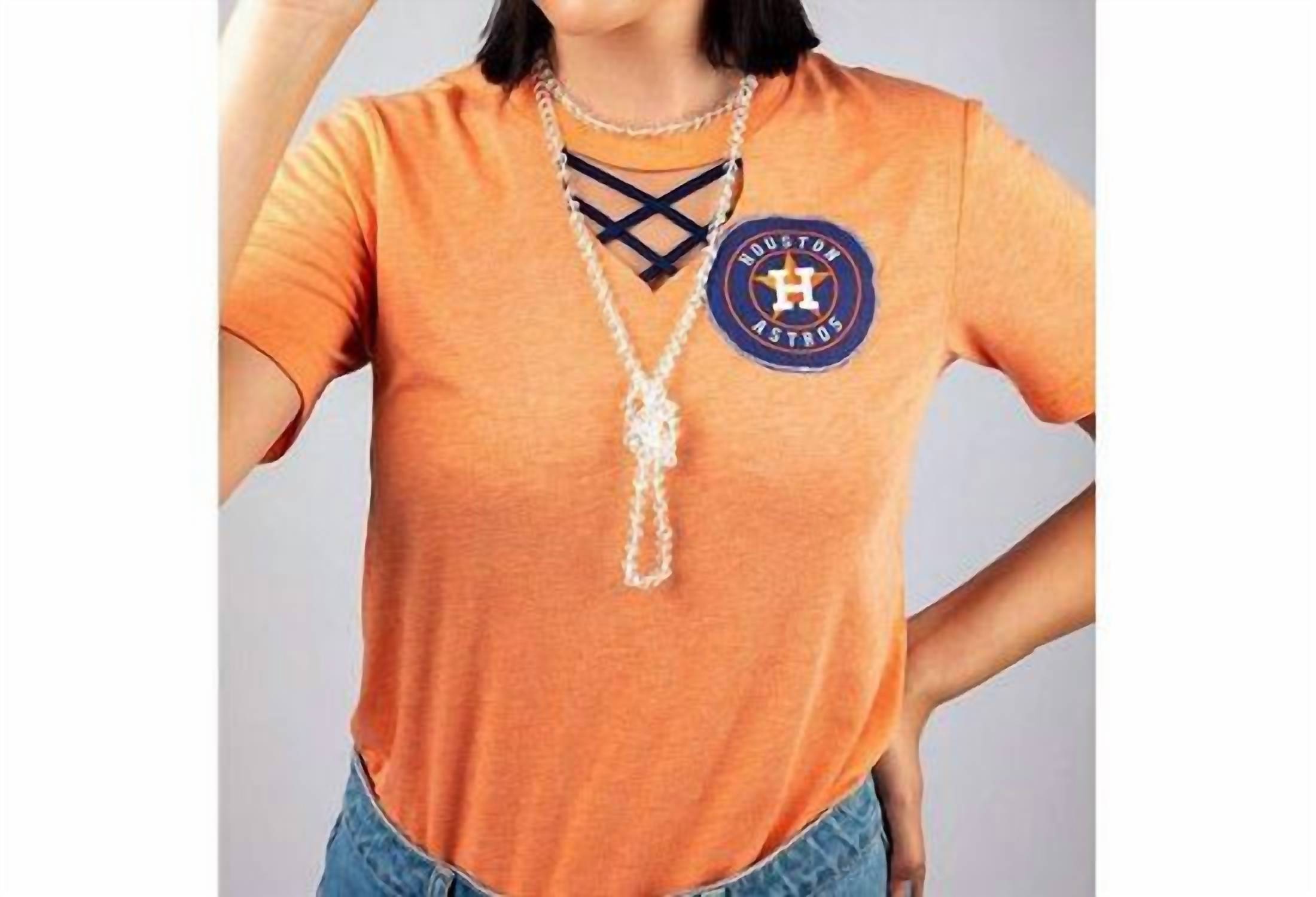 Sweet Texas Treasures - Women's Astros Game Day Bella Canvas Top