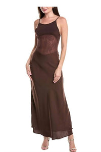 We Wore What - Lace Slip Midi Dress