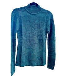 AnnieWear Women's The Annie Sweater in green - women's sweater