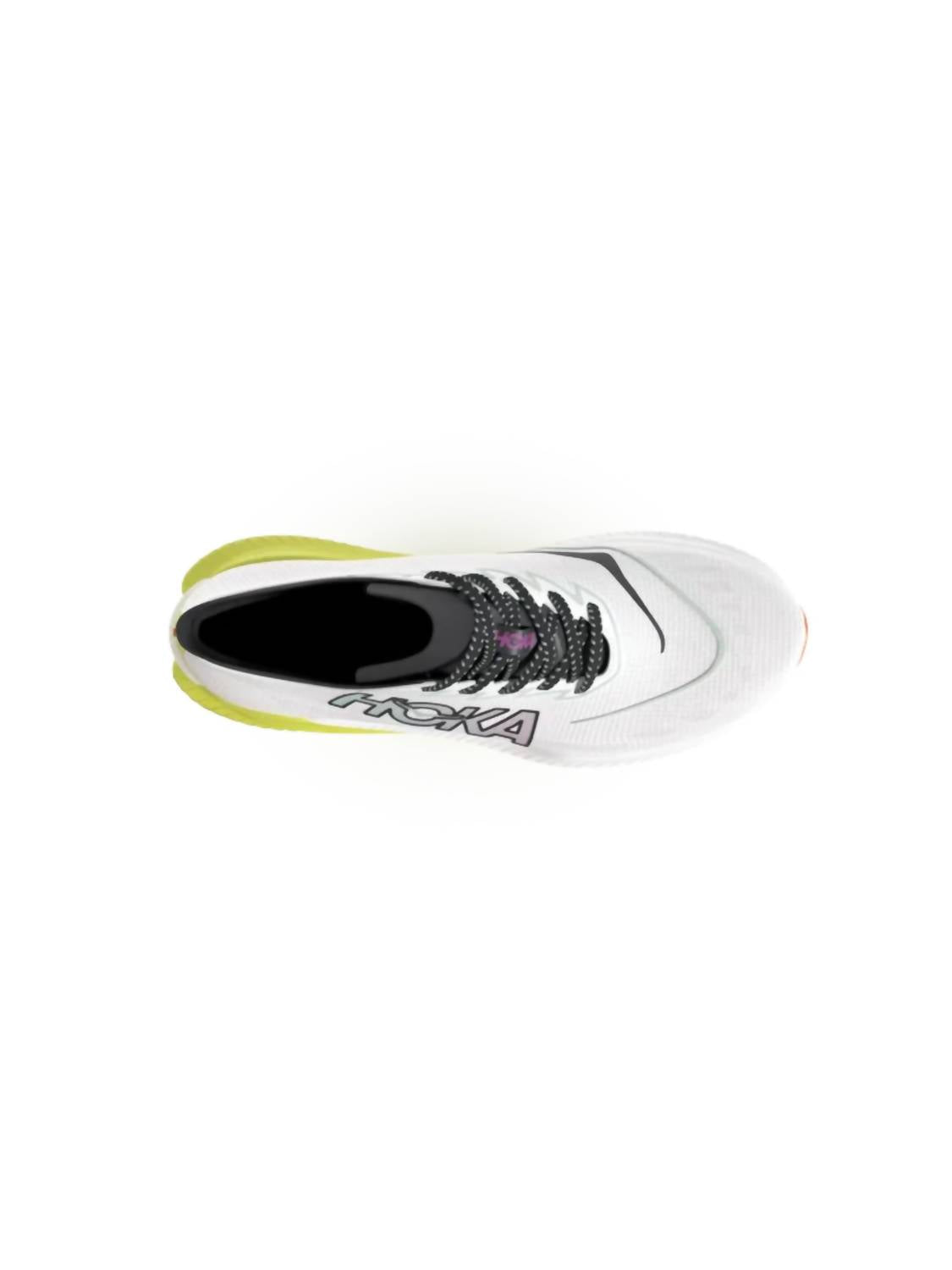 Hoka Men's Mach X 2 Shoe in frost citrus - men's shoe - alternate view
