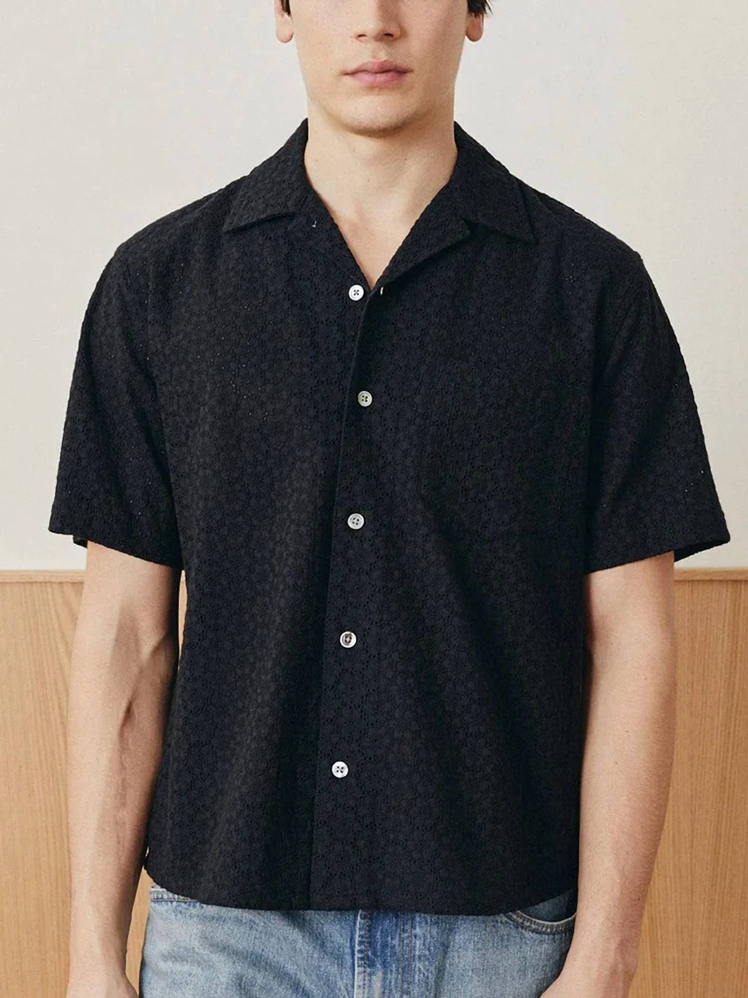 Corridor - Floral Eyelet Shirt