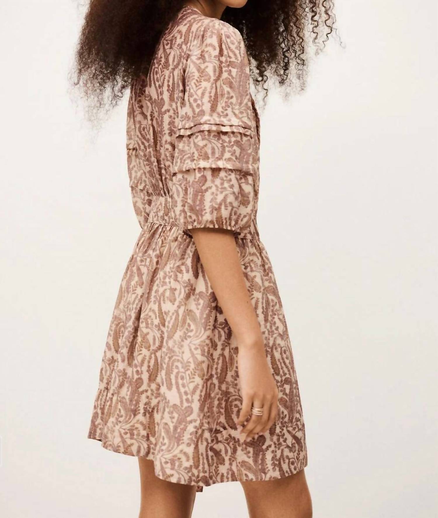 Ba&Sh - Teodora Elbow-length Sleeves Dress