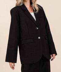 Mittoshop - BOYFRIEND FIT BLAZER JACKET