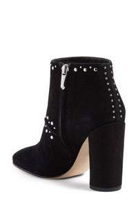 Sam Edelman - Women's Studded Suede Leather Ankle Boots