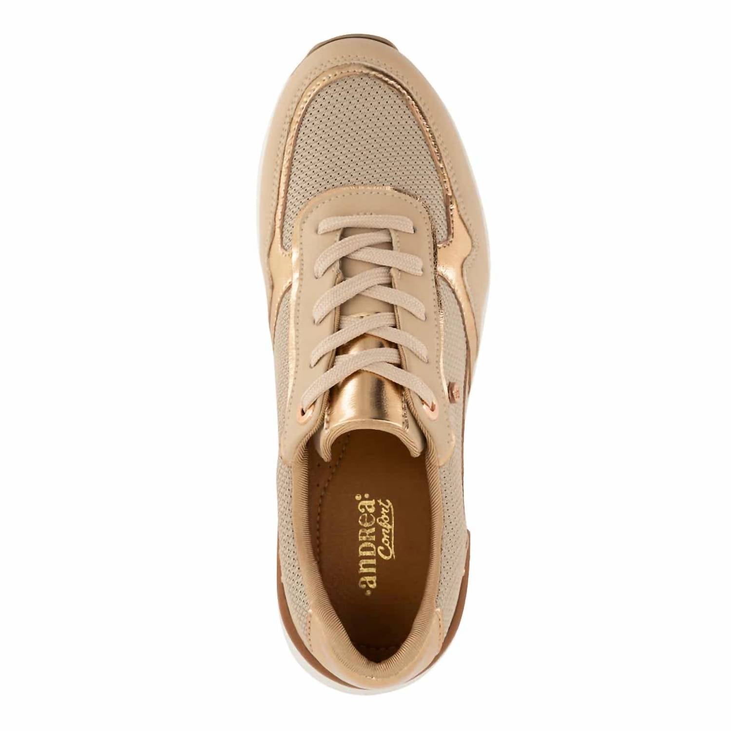 Andrea - Women's Metallic Oxford Sneaker