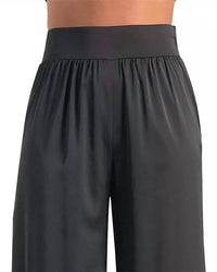 ELAN Daniella Wide Leg Pants in black - women's pants - alternate view
