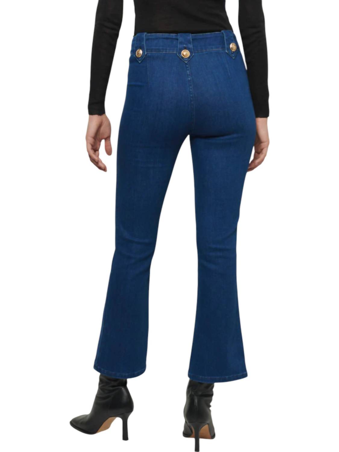 Derek Lam 10 Crosby - Robertson Crop Flare Jeans