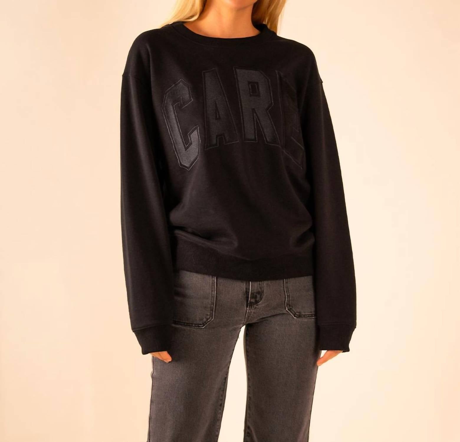 Care Tucker - 90’s Baggy Care Crewneck Sweatshirt