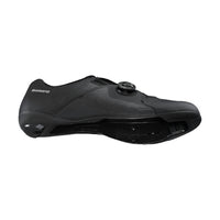 Shimano Men's Sh-rc300 Bicycle Shoes in black - men's shoe - detail view