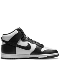 NIKE Men's Dunk High Retro Sneakers in black white - men's sneaker - alternate view