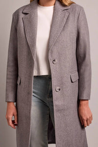 Tribal - Ultra-soft Knit Coat With Removable Fooler Hoodie