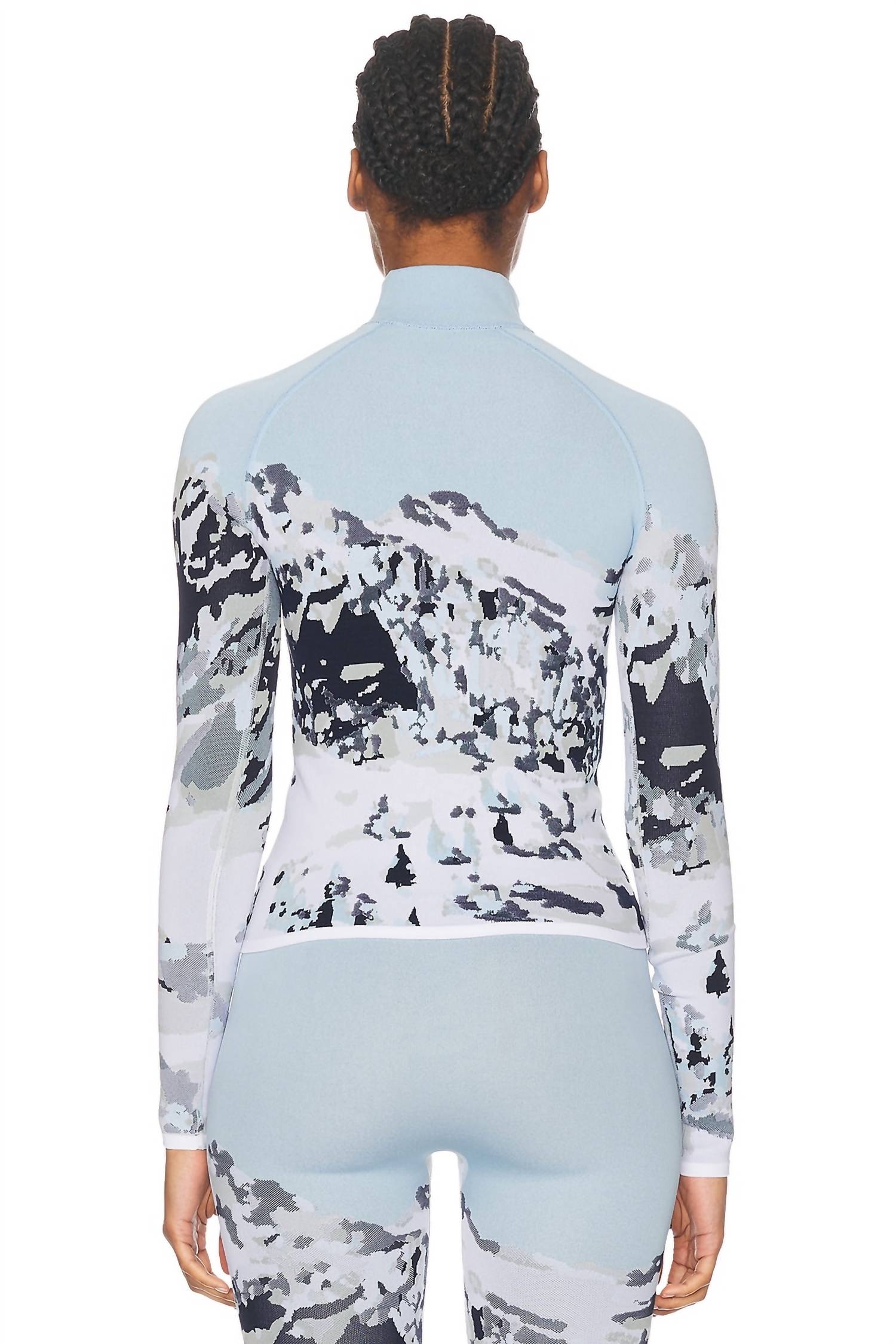 Perfect Moment - Landscape 1/4 Zip Baselayer Top
