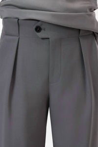 CLOSED Mawson Straight-Leg Trouser Pant in led grey - women's pants - view 5