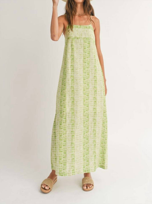 Sage The Label - Out and About Low Back Maxi Dress