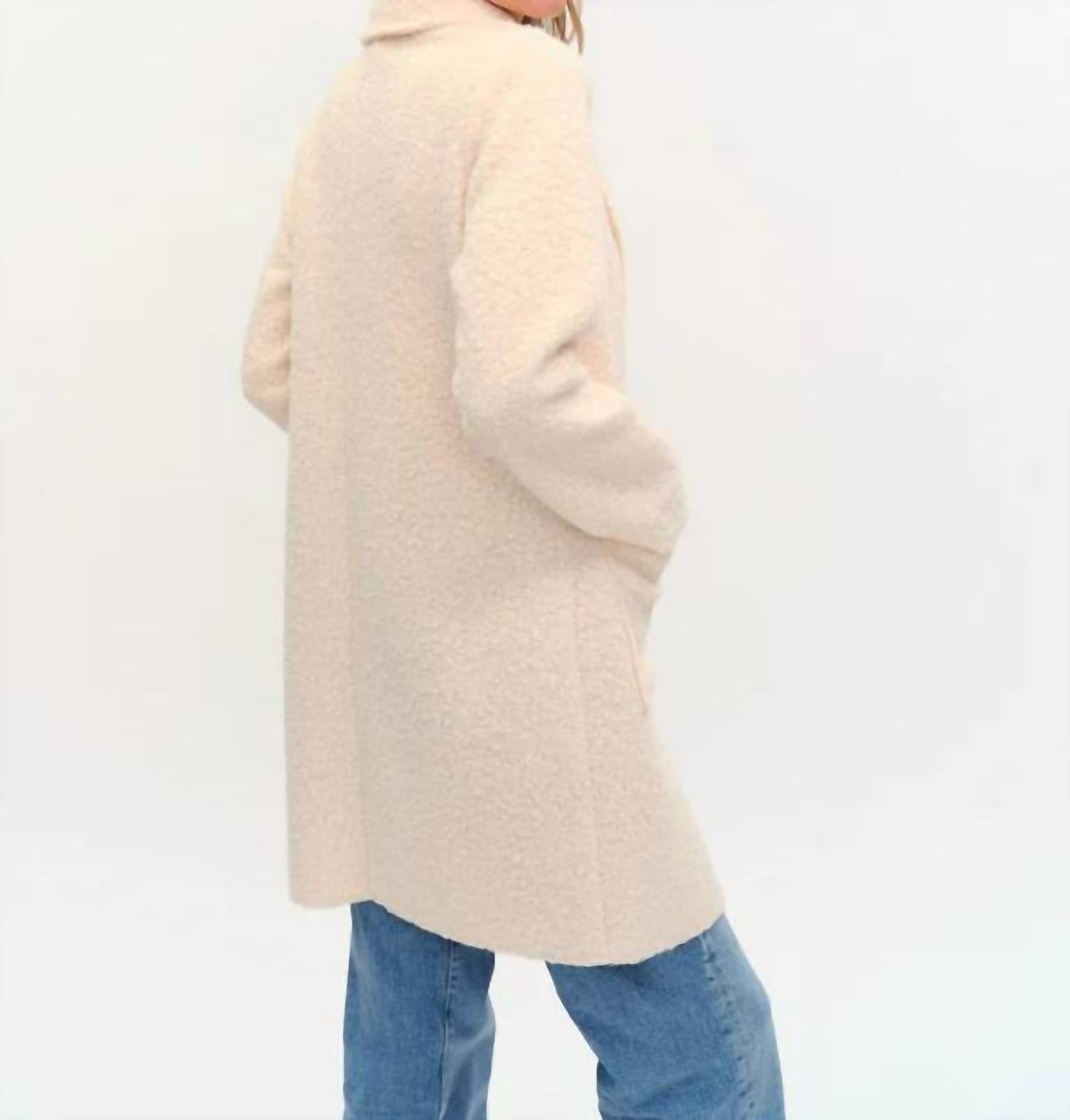Six/Fifty - Faux Shearling Coat
