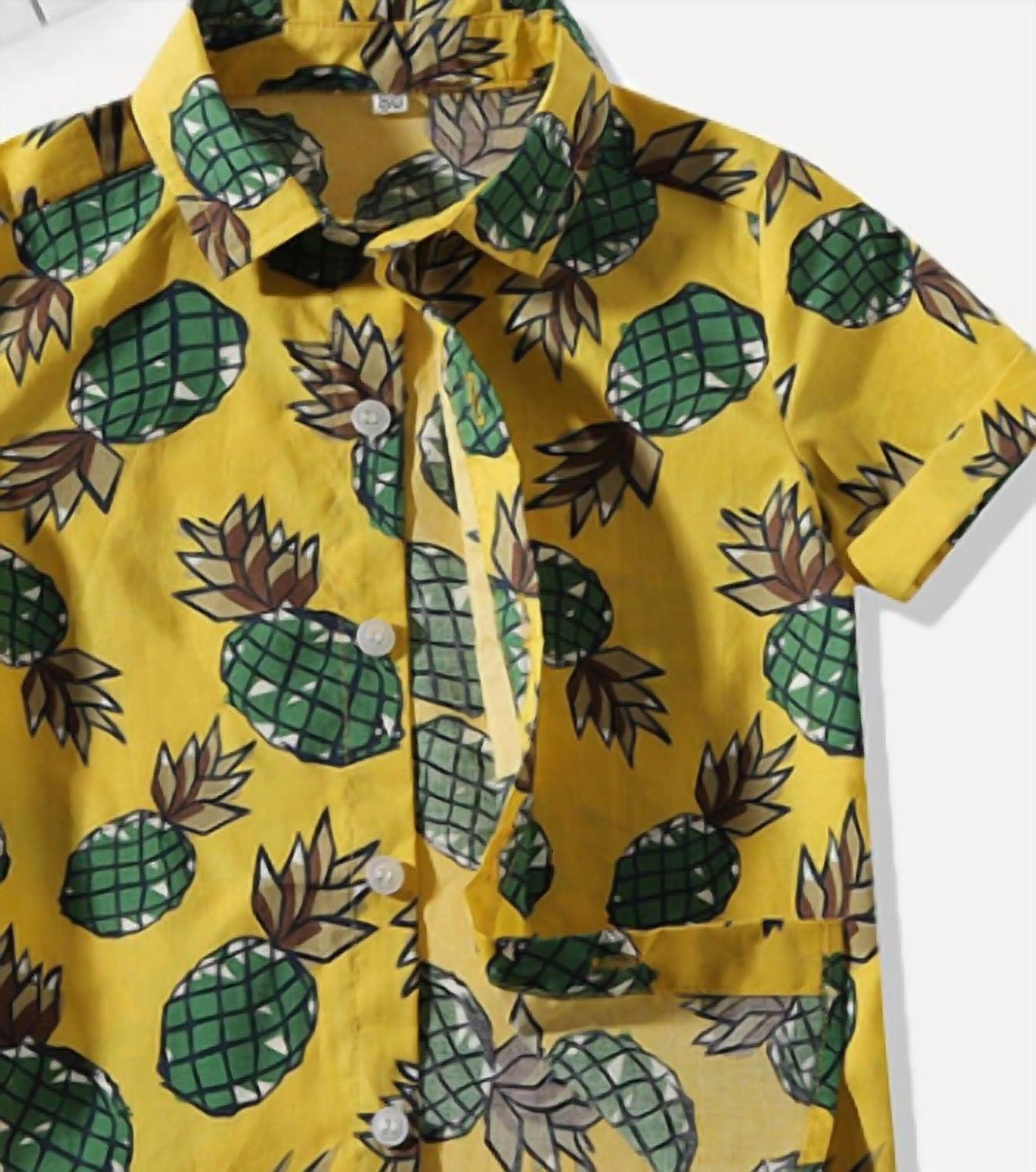 Sharon Cooper - Kid's Pineapple Short Sleeve
