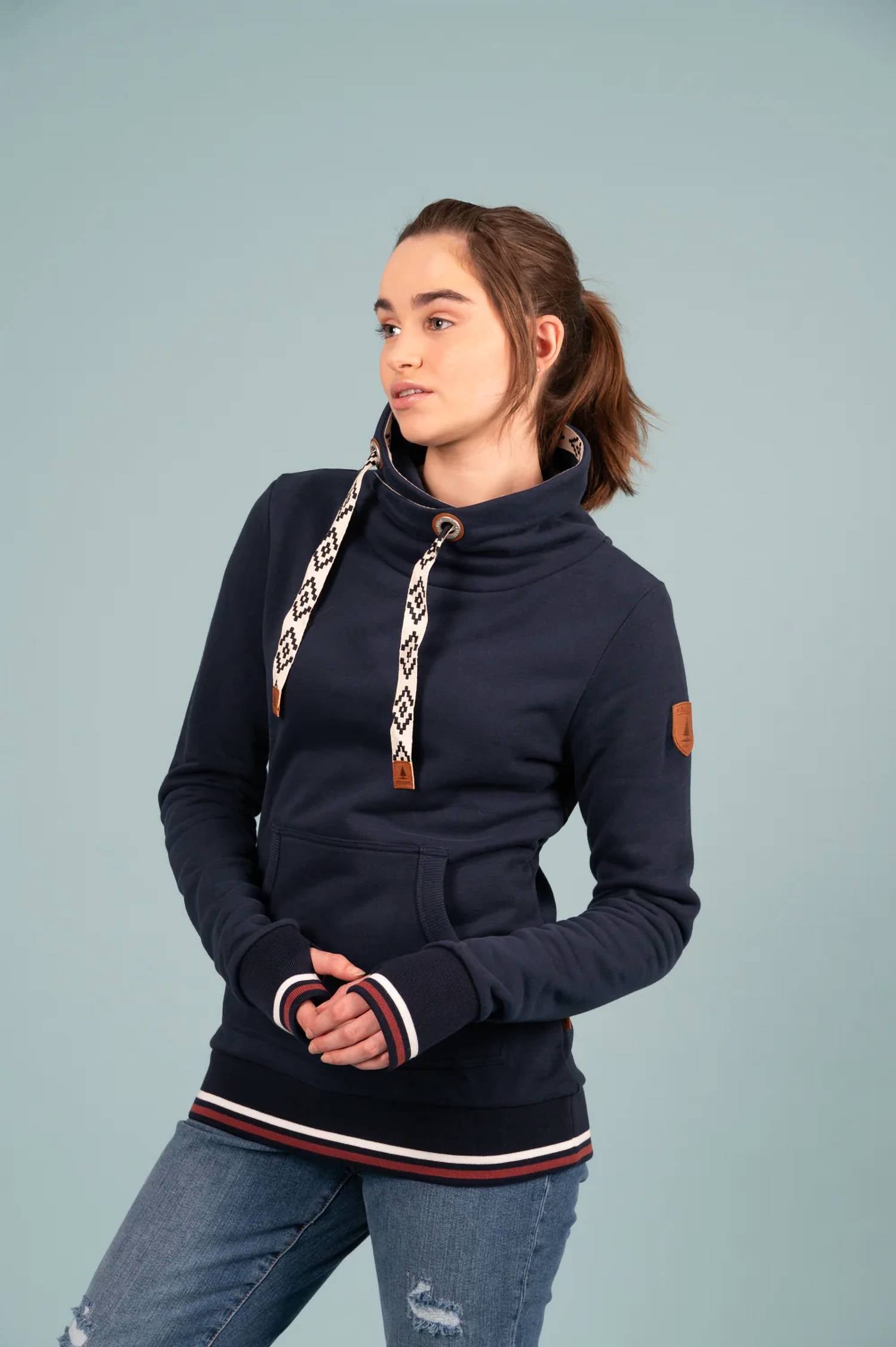 Wanakome - Amika Crew Cowl Neck Hoodie