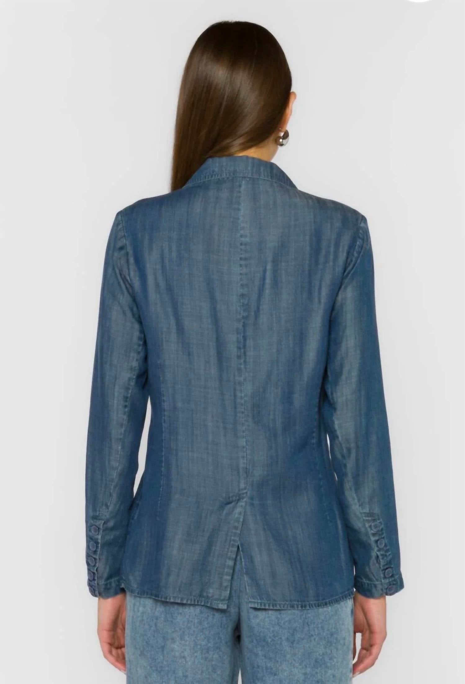 Velvet Heart Patty Blazer in murietta - women's jacket - detail view