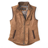 Madison Creek Outfitters Vista Conceal Carry Vest in tan - women's jacket - view 4