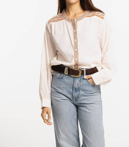 Bindu - Lola Embroidered Blouse