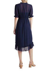 Kensie - Crepe Chiffon High Low Dress